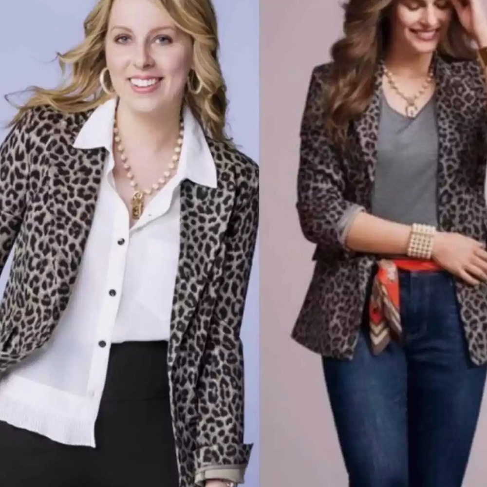 Cabi Jungle Jacket EUC, size 12, stretch